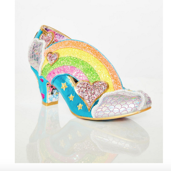 Irregular Choice Summer of Love Heels 38 NIB - Picture 2 of 4